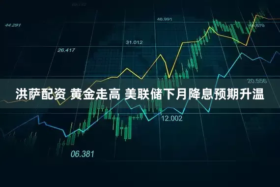 洪萨配资 黄金走高 美联储下月降息预期升温